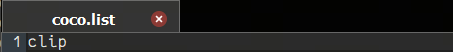 modify the my_config/coco.list